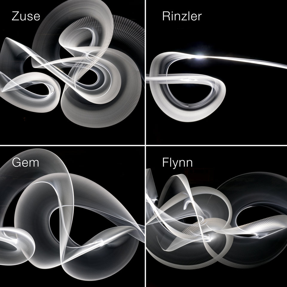 Lumenman Blade 4er Set Classic - Lightpainting Tool