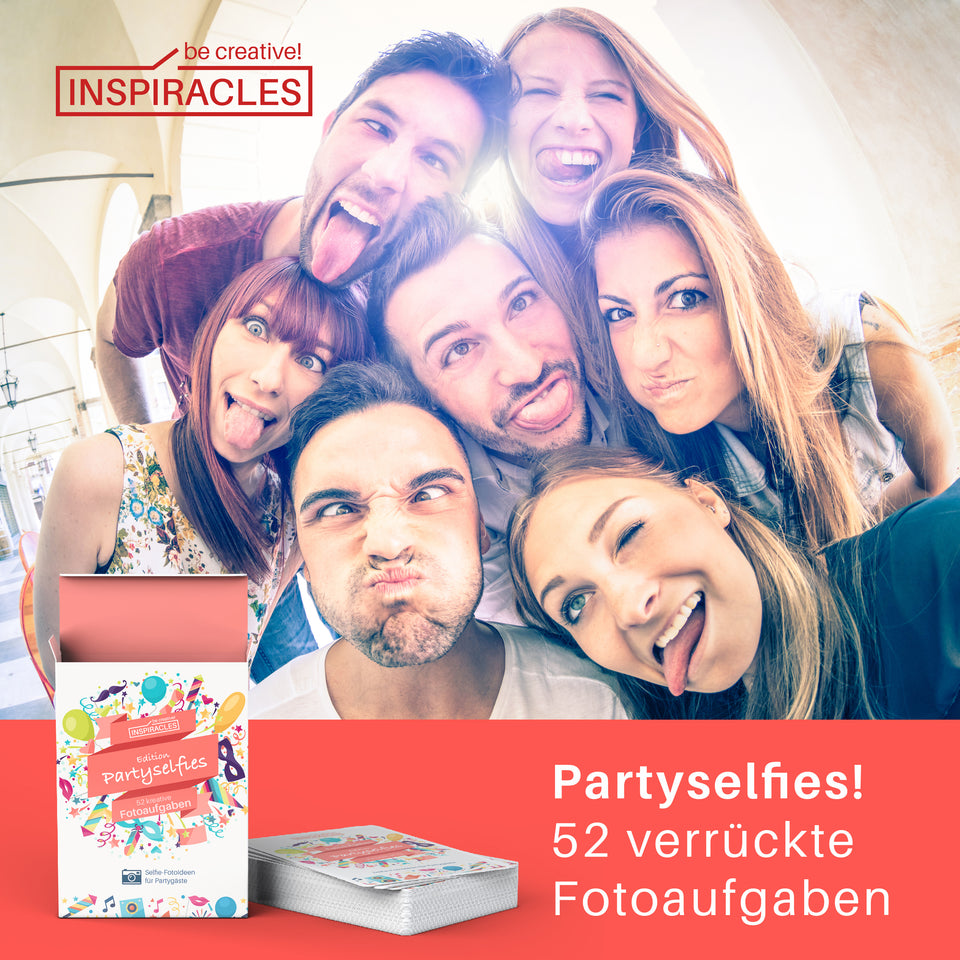 Inspiracles 52 Fotoaufgaben Party-Selfies - Fotospiel