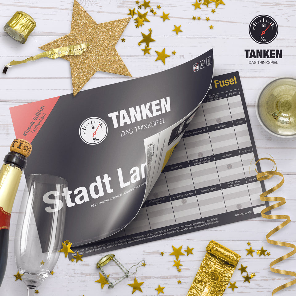TANKEN - Das Trinkspiel Klassik / Turbo Edition